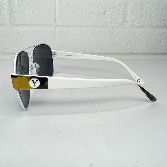 Exalt Cycle Rueda C1‎ Eyeglasses Frames White Square Vintage Rare 59-13 H1391 main image 7